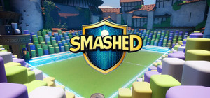 Smashed banner