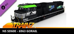 Trainz Plus DLC - NS SD60E - 6963 GoRail banner