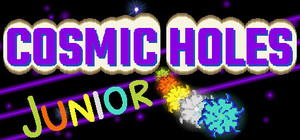 COSMIC HOLES Junior banner