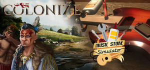 Colonize & Music Store Simulator banner