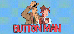 Button Man banner