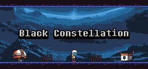 Black constellation banner