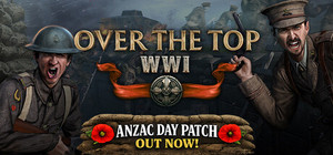 Over The Top: WWI banner