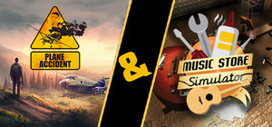Plane Accident & Music Store Simulator banner