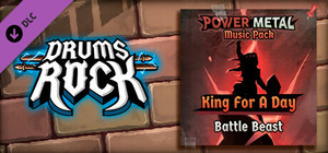 Drums Rock: Battle Beast - 'King for a Day' banner