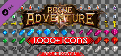 RPG Maker MV - Rogue Adventure 1000+ Icons Pack