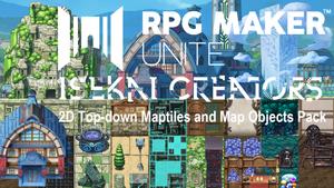 ISEKAI CREATORS 2D Top-down Maptiles and Map Objects Pack banner