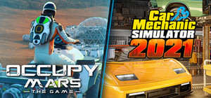 Car Mechanic & Martian banner