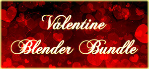 Valentine Blender Pack Bundle banner