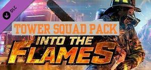 Into The Flames - Tower Ladder Vehicle banner