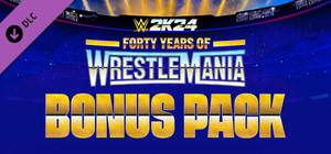 WWE 2K24 40 years of WrestleMania Pack banner