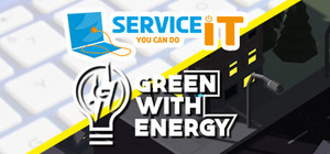 Green With Energy and ServiceIT banner