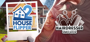 Hairdresser Simulator & House Flipper 2 banner