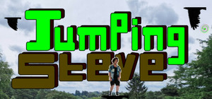 Jumping Steve banner