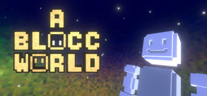 A Blocc World banner