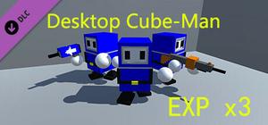 Desktop Cube-Man Supporter banner