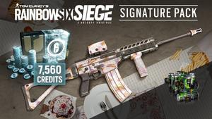Tom Clancy's Rainbow Six Siege - 7,560 R6 Credits Signature Pack banner