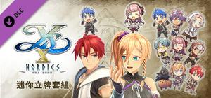 Ys X: Nordics - Display Stand Set banner