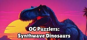 OG Puzzlers: Synthwave Dinosaurs banner