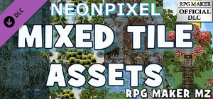 RPG Maker MZ - NEONPIXEL - Mixed Tile Assets banner