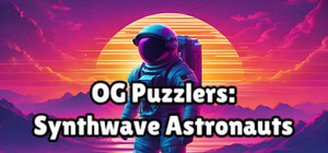 OG Puzzlers: Synthwave Astronauts banner