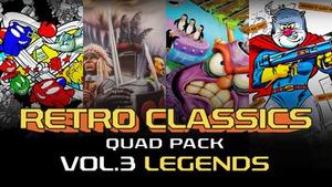 Retro Classics Quad Pack Vol.3 - Legends banner