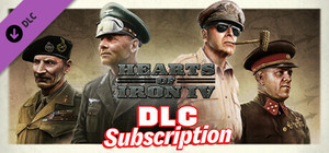 Hearts of Iron IV - DLC Subscription banner
