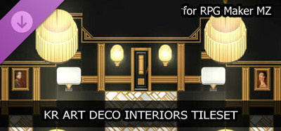 RPG Maker MZ - KR Art Deco Interiors Tileset