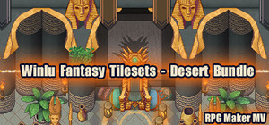 Winlu Fantasy Tilesets Desert MV Bundle banner