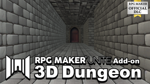 RPG Maker Unite Add-on - 3D Dungeon banner
