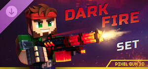 Pixel Gun 3D - Dark Fire Set banner