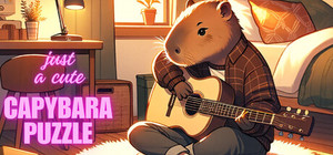 Just a Cute Capybara Puzzle banner