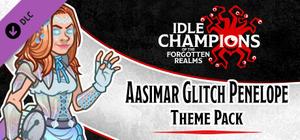 Idle Champions - Aasimar Glitch Penelope Theme Pack banner