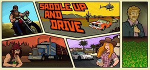 Saddle Up and Drive banner