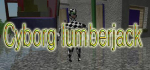 Cyborg lumberjack banner