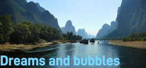 Dreams and bubbles banner