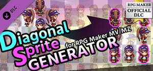 RPG Maker MZ - Diagonal Sprite Generator banner