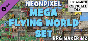 RPG Maker MZ - NEONPIXEL - Mega Flying World banner