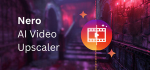 Nero AI Video Upscaler banner