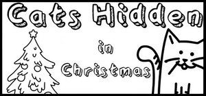 Cats Hidden in Christmas banner