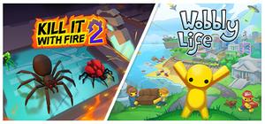 Wobbly Life + Kill It With Fire 2 Bundle banner
