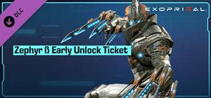 Exoprimal - Zephyr β Early Unlock Ticket banner
