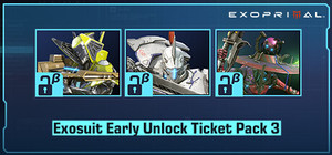 Exoprimal - Exosuit Early Unlock Ticket Pack 3 banner