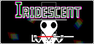 Iridescent banner