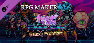 RPG Maker MZ - MT Tiny Tales - CodeArk Galaxy Frontiers banner