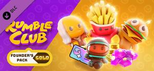 Rumble Club - Founder's Pack - Gold banner