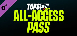 TopSpin 2K25 - All Access Pass banner