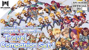 Animation Battler Material Collection Travel Companion Set 1 banner
