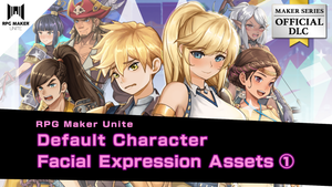 RPG Maker Unite Default Character Facial Expression Assets1 banner