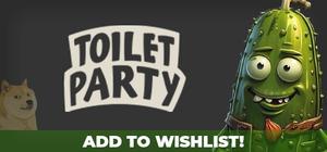Toilet Party banner